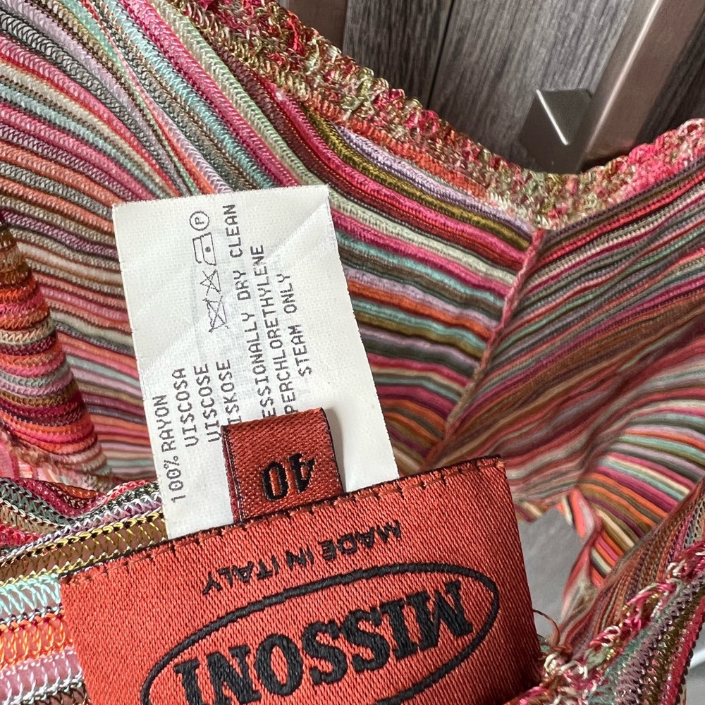 Missoni authentic Size 40 crop tank